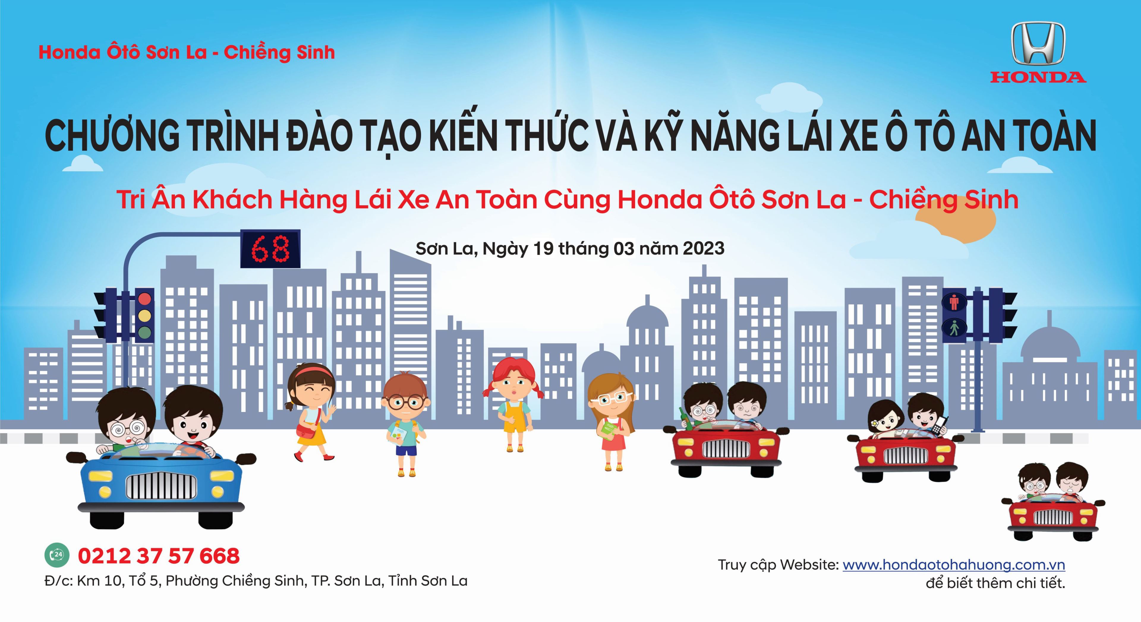 Chương trình Hướng dẫn Lái xe An toàn tháng 03/2023