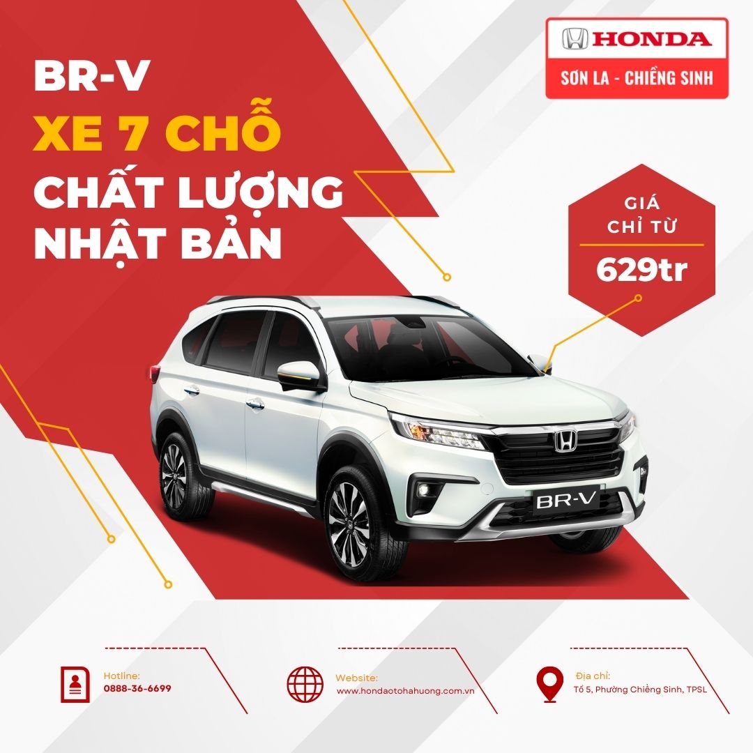 Honda BR-V: Lựa chọn đáng tin cậy trong phân khúc xe 7 chỗ!