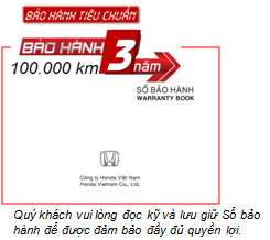 Chính sách bảo hành