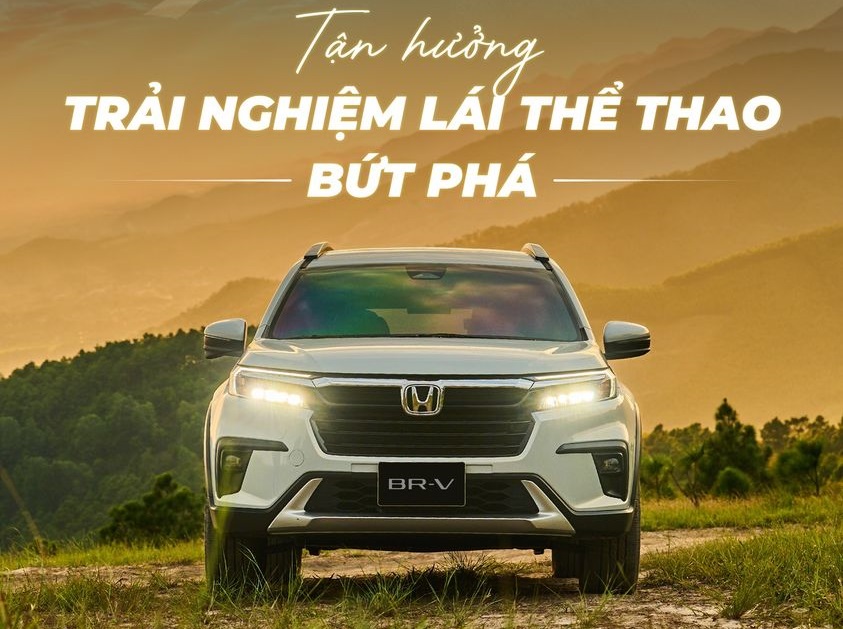 Honda BRV: Tận Hưởng Trải Nghiệm Lái Thể Thao Bứt Phá 