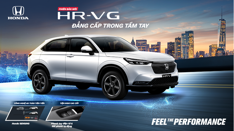 Honda HR-V phiên bản G mới - Đẳng cấp trong tầm tay